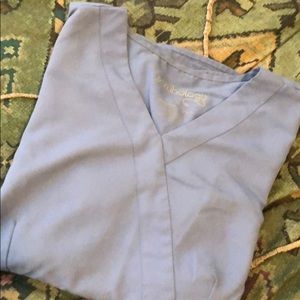Blue Scrub Top